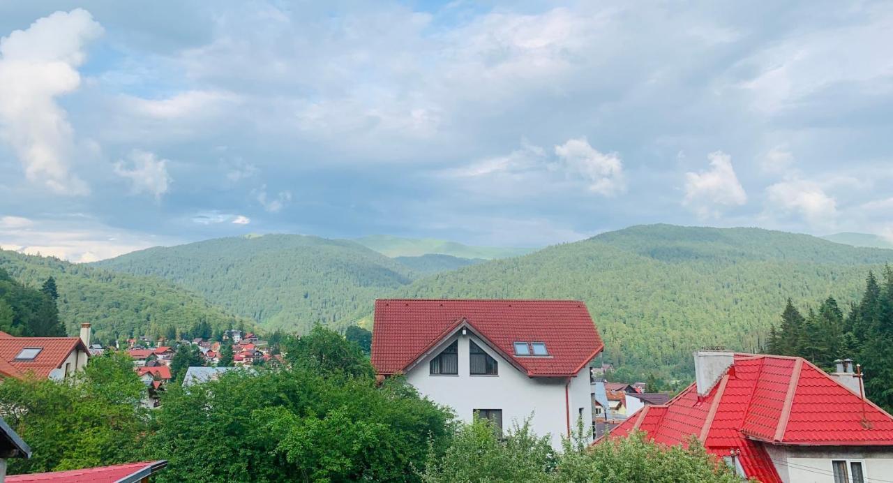 Готель Casa De Sub Munte Буштені Екстер'єр фото